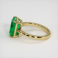 3.11 Ct. Emerald Ring, 18K Yellow Gold 4