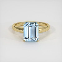 4.06 Ct. Gemstone Ring, 18K Yellow Gold 1