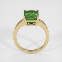 5.05 Ct. Green Sapphire Ring, 18K Yellow Gold 3