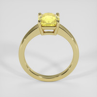 2.66 Ct. Yellow Sapphire Ring, 18K Yellow Gold 3