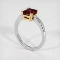 1.71 Ct. Gemstone Ring, 14K Yellow & White 2