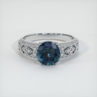 1.56 Ct. Sapphire Ring, Platinum 950 1
