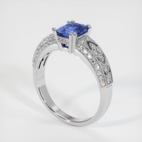 1.35 Ct. Sapphire Ring, Platinum 950 2
