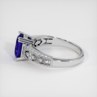 3.08 Ct. Sapphire Ring, Platinum 950 4