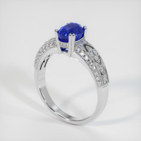 1.76 Ct. Sapphire Ring, Platinum 950 2