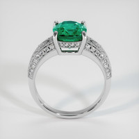 2.79 Ct. Emerald Ring, Platinum 950 3
