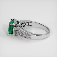 2.79 Ct. Emerald Ring, Platinum 950 4