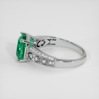 3.37 Ct. Emerald Ring, Platinum 950 4