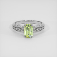1.54 Ct. Alexandrite Ring, Platinum 950 1