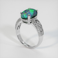 3.93 Ct. Gemstone Ring, Platinum 950 2