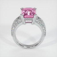 6.02 Ct. Pink Sapphire Ring, Platinum 950 3