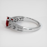 1.06 Ct. Ruby Ring, Platinum 950 4