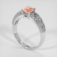 1.54 Ct. Sapphire Ring, Platinum 950 2