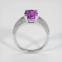 3.43 Ct. Sapphire Ring, Platinum 950 3
