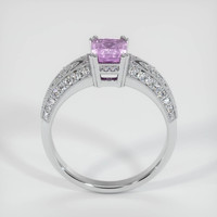 1.04 Ct. Pinkish Purple Sapphire Ring, Platinum 950 3
