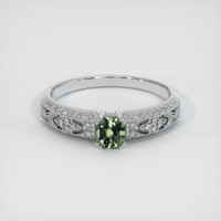 0.52 Ct. Sapphire Ring, Platinum 950 1