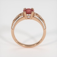1.22 Ct. Sapphire Ring, 14K Rose Gold 3