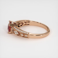 1.22 Ct. Sapphire Ring, 14K Rose Gold 4