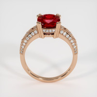 Ruby Ring 3.15 Ct., 14K Rose Gold Preview
