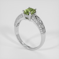 1.22 Ct. Alexandrite Ring, 10K White Gold 2