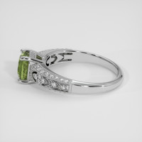 1.22 Ct. Alexandrite Ring, 10K White Gold 4