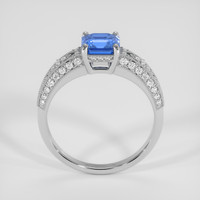 1.76 Ct. Blue Sapphire Ring, 10K White Gold 3