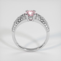 1.11 Ct. Pink Sapphire Ring, 10K White Gold 3