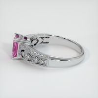 0.86 Ct. Sapphire Ring, 14K White Gold 4