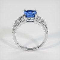 3.39 Ct. Blue Sapphire Ring, 14K White Gold 3