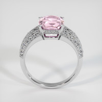 4.19 Ct. Pink Sapphire Ring, 14K White Gold 3