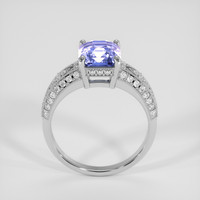2.53 Ct. Bi Color Sapphire Ring, 14K White Gold 3