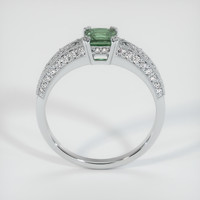 0.76 Ct. Sapphire Ring, 14K White Gold 3