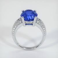 7.62 Ct. Sapphire Ring, 18K White Gold 3