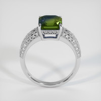 4.86 Ct. Bi Color Sapphire Ring, 18K White Gold 3