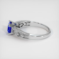 1.40 Ct. Sapphire Ring, 18K White Gold 4