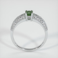 0.52 Ct. Sapphire Ring, 18K White Gold 3