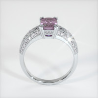 2.28 Ct. Sapphire Ring, 18K White Gold 3