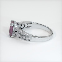 2.28 Ct. Sapphire Ring, 18K White Gold 4