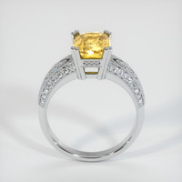 3.05 Ct. Sapphire Ring, 18K White Gold 3