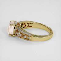 1.62 Ct. Multi Color Rutilated Quartz Ring, 10K Yellow Gold 4