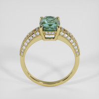 2.63 Ct. Bi Color / Parti Sapphire Ring, 10K Yellow Gold 3