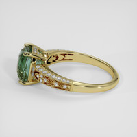 2.63 Ct. Bi Color / Parti Sapphire Ring, 10K Yellow Gold 4