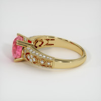3.09 Ct. Sapphire Ring, 14K Yellow Gold 4