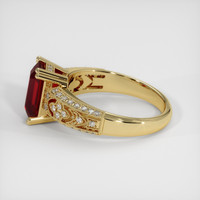 2.48 Ct. Ruby Ring, 14K Yellow Gold 4