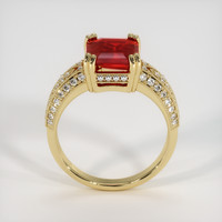 3.00 Ct. Ruby Ring, 14K Yellow Gold 3
