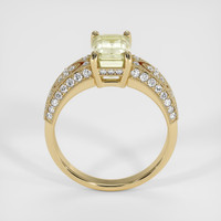 2.42 Ct. Yellow Sapphire Ring, 14K Yellow Gold 3