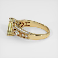 2.42 Ct. Yellow Sapphire Ring, 14K Yellow Gold 4