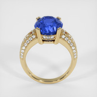 7.62 Ct. Sapphire Ring, 18K Yellow Gold 3