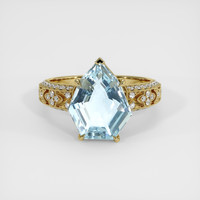 4.12 Ct. Gemstone Ring, 18K Yellow Gold 1