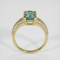 2.63 Ct. Bi Color / Parti Sapphire Ring, 18K Yellow Gold 3